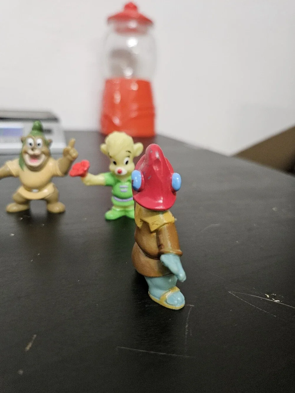 1991 Disney Gummi Bears Kellogg's Cereal Toy Set Of 3 PVC Figures